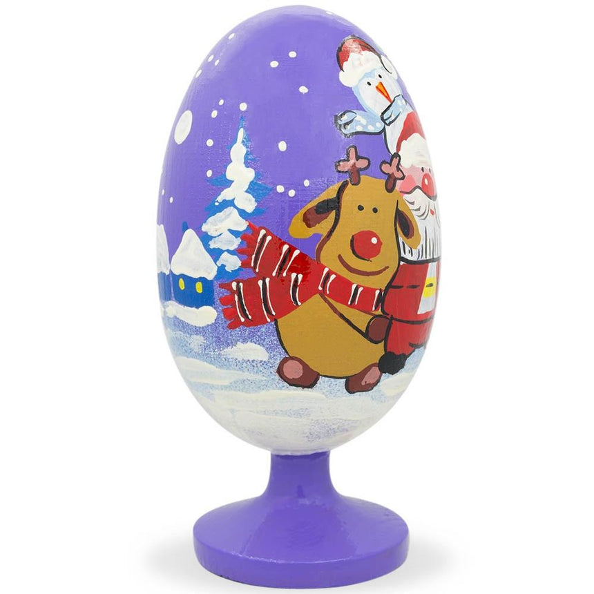 Buy Easter Eggs Wooden Santa by BestPysanky Online Gift Ship