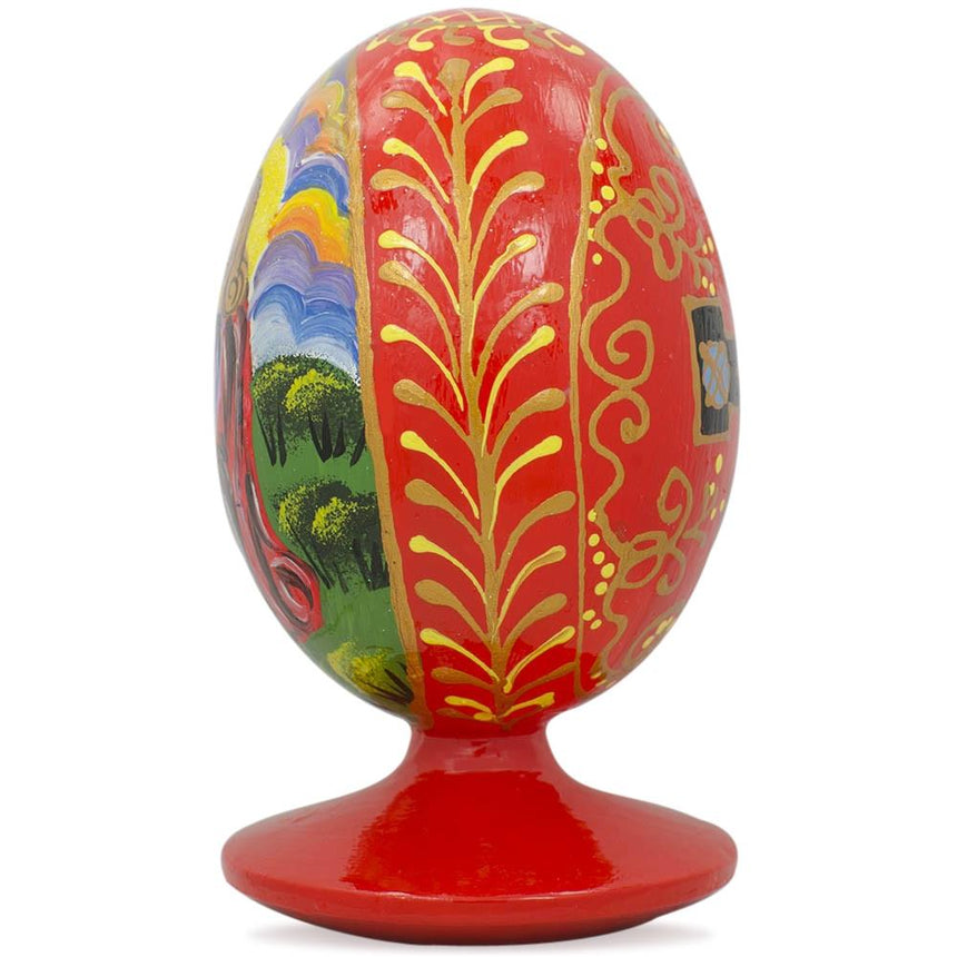 Buy Easter Eggs Wooden By Theme Religious by BestPysanky Online Gift Ship