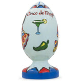 Mexico Cinco de Mayo Celebration Mexican Wooden FigurineUkraine ,dimensions in inches: 3.5 x  x