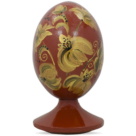 BestPysanky online gift shop sells Wooden carved figurine hand painted Ukrainian Easter egg pysanky