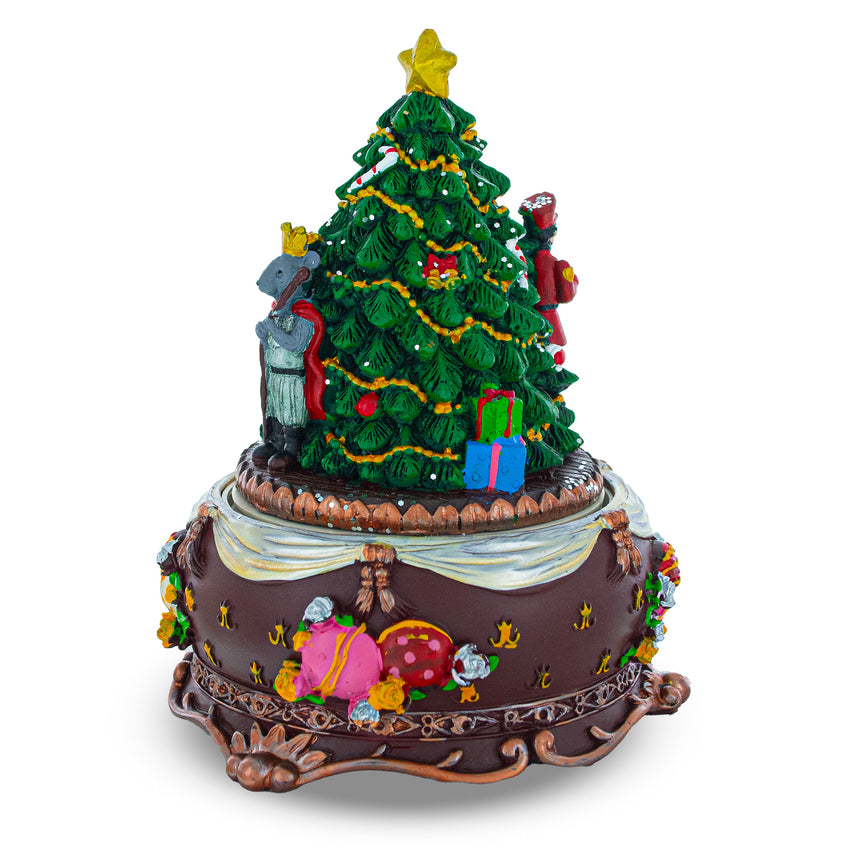 BestPysanky online gift shop sells Christmas water globe music box musical collectible figurine xmas decoration rotating animated spinning animated unique picture personalized cool wind up children's kids