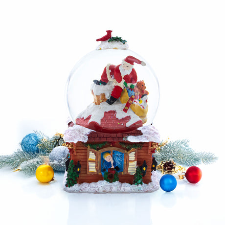 Buy Snow Globes Santa by BestPysanky Online Gift Ship