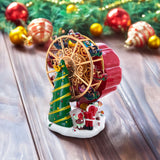 Buy Musical Figurines Santa by BestPysanky Online Gift Ship