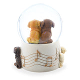 Dogs Party Musical Water Snow Globe ,dimensions in inches: 5.53 x 4.9 x 4.9