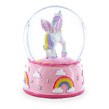 Rainbows Mini Water Snow Globe ,dimensions in inches: 3.3 x 2.5 x 2.5