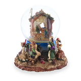 Regal Gift Bearers Nativity Scene Musical Water Snow Globe ,dimensions in inches: 5 x 4.25 x 4.25