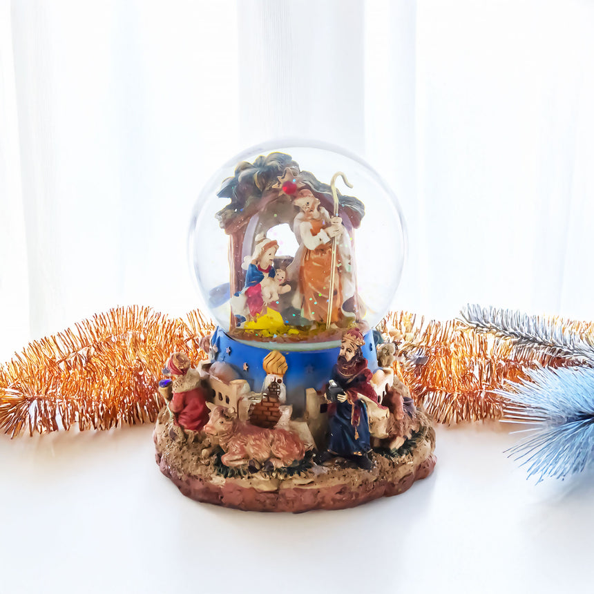 Buy Snow Globes Religious Nativity by BestPysanky Online Gift Ship