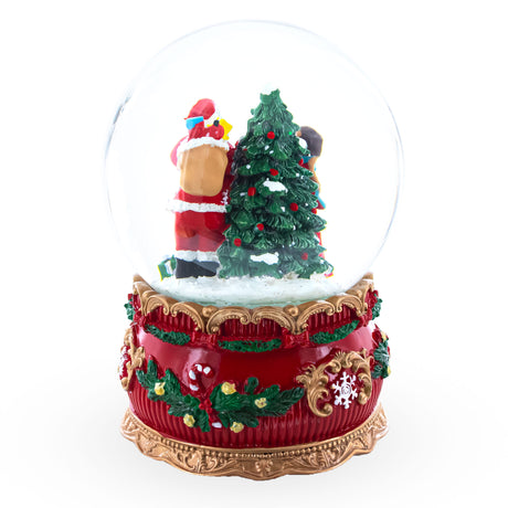 BestPysanky online gift shop sells Christmas water globe snowglobe music box musical collectible figurine xmas holiday decorations gifts rotating animated spinning animated unique picture personalized cool glitter flakes festive wind-up