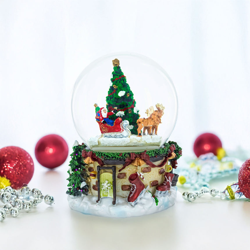 Buy Snow Globes Santa by BestPysanky Online Gift Ship