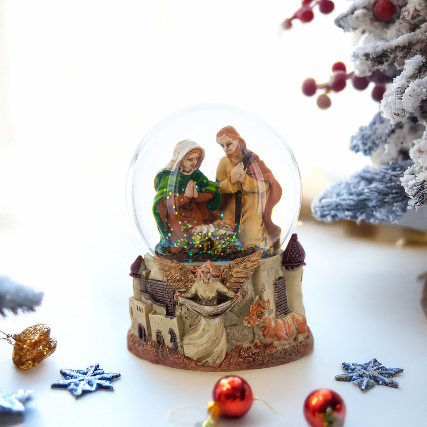 Buy Snow Globes Religious Nativity by BestPysanky Online Gift Ship