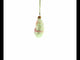 Newborn Baby Girl Mini Glass Christmas Ornament