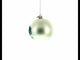 Chalet and Ski Lifts in the Mountains Glass Ball Christmas Ornament 4 Inches