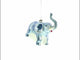 Ancient Mammoth Blown Glass Christmas Ornament