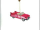 Coche retro convertible clásico - Adorno navideño de vidrio soplado