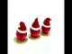 Set of 3 Santa Gnome Stocking Holders – Festive Christmas Mantel Decor