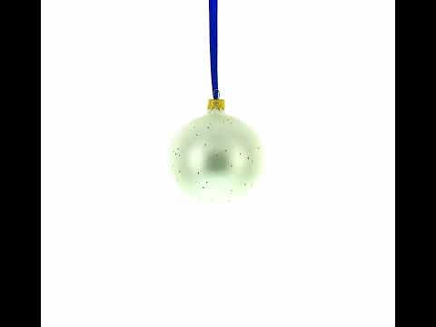 Saxophone, Guitar, Piano Blown Glass Ball Christmas Music Ornament 4 Inches