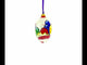 Two Chicks With Easter Egg Glass Ornament 4 Inches