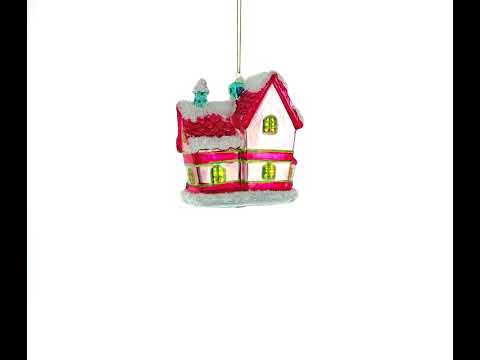Whimsical Toy Shop - Blown Glass Christmas Ornament