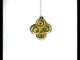 Festively Decorated Donuts Blown Glass Christmas Ornament