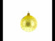 Doves and Wedding Ring Blown Glass Ball Christmas Ornament 4 Inches