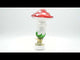 Mushroom Clip on Mini Glass Ornaments