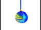 Dom Luis I Bridge, Porto, Portugal Glass Ball Christmas Ornament 4 Inches