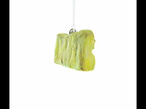 Mount Rushmore, South Dakota Blown Glass Christmas Ornament