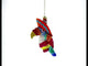 Tropical Toucan in a Sombrero Hat Glass Christmas Ornament