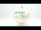 Adorno navideño con bola de cristal de South Beach, Miami, Florida, EE. UU., 4 pulgadas