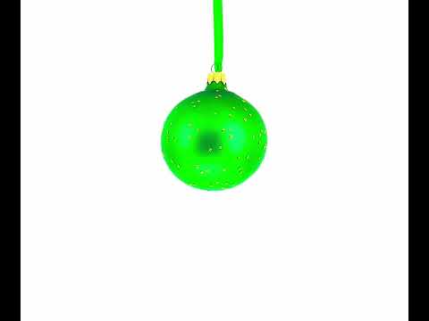 Hiking & Camping Glass Ball Christmas Ornament 3.25 Inches