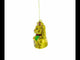 Lucky Cat Blown Glass Christmas Ornament