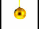 Charming Penguin Couple Blown Glass Ball 'Our First Christmas' Ornament 4 Inches