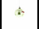 Flag of Japan Blown Glass Ball Christmas Ornament 3.25 Inches