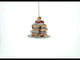 Delicious Pancakes with Maple Syrup Glass Christmas Ornament