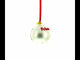 Flag of Poland Glass Ball Christmas Ornament