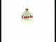 Canada Coat of Arms Glass Ball Christmas Ornament 3.25 Inches