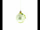 Woodpecker Glittered Blown Glass Ball Christmas Ornament 3.25 Inches