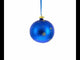 After Doctor Visit Blown Glass Ball Christmas Ornament 4 Inches