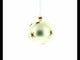 Snowman Duo Blown Glass Ball 'Our First Christmas' Ornament 4 Inches