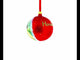 Honolulu, Hawaii Glass Ball Christmas Ornament 4 Inches