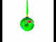 Blown Glass Ball Christmas Ornament 3.25 Inches