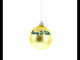 Kuang Si Waterfall, Laos Glass Ball Christmas Ornament 4 Inches