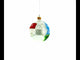 Tian Tan Buddha (Big Buddha), Hong Kong Glass Ball Christmas Ornament 3.25 Inches