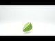 Lime Slice Mini Glass Christmas Ornament