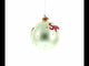 Flag of Spain Glass Ball Christmas Ornament 4 Inches