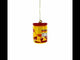 Nacho Cheese Dip Jar Blown Glass Christmas Ornament