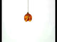 Fortune Cookie Delight Blown Glass Christmas Ornament