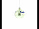 Flag of Sweden Blown Glass Ball Christmas Ornament 3.25 Inches