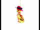 Elegant Lady Cat with Pink Hat Masterful Blown Glass Christmas Ornament