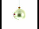 A Winter Romance Blown Glass Ball 'Our First Christmas' Ornament 3.25 Inches